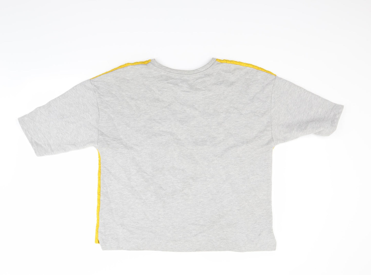 Pull & Bear Womens Yellow   Pullover Sweatshirt Size M