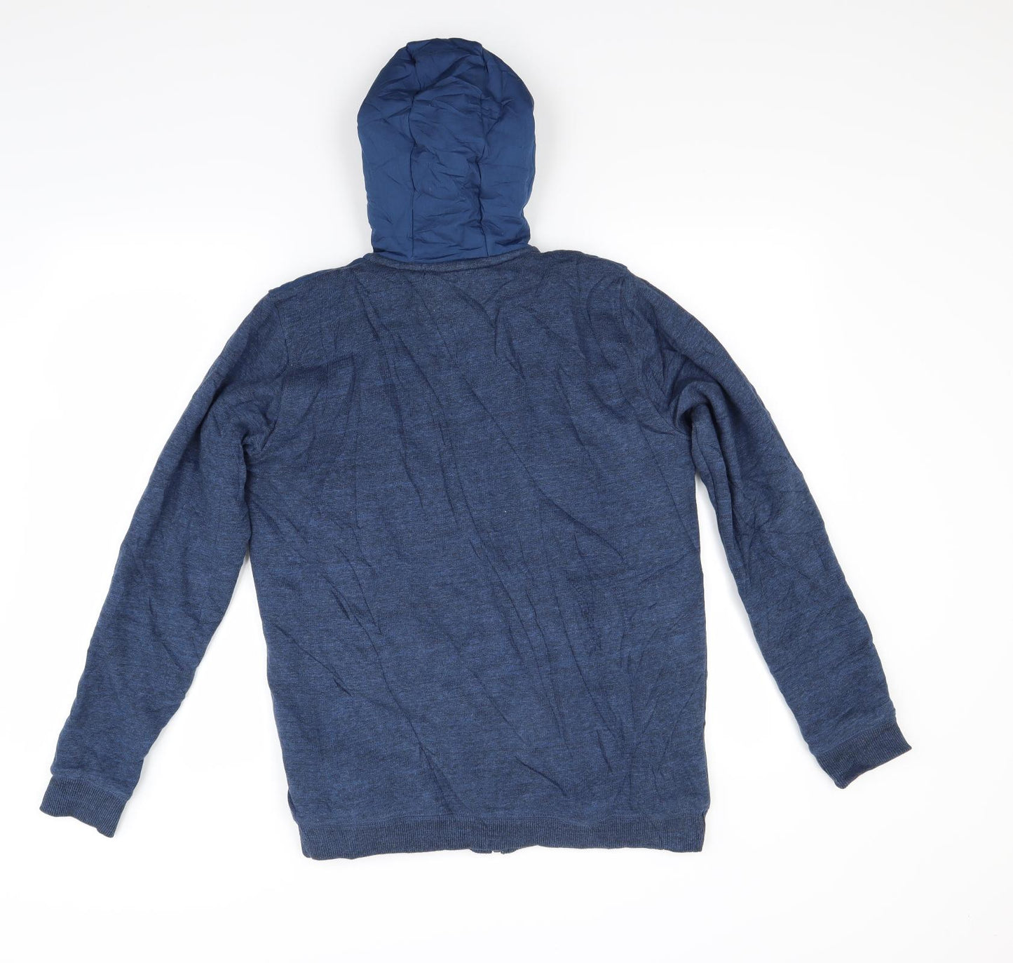Marks and Spencer Boys Blue   Full Zip Hoodie Size 14 Years