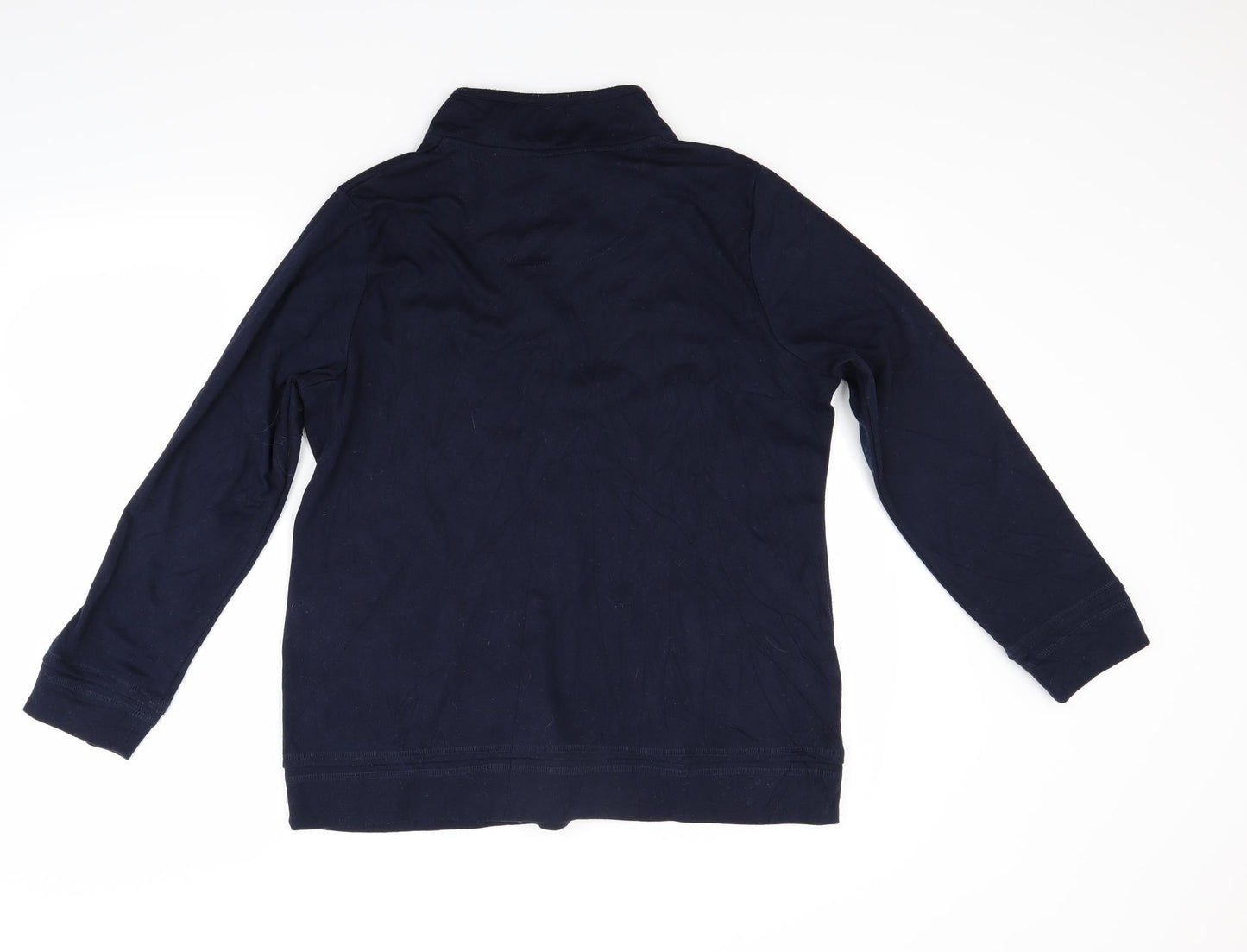 BM Womens Blue   Pullover Sweatshirt Size M