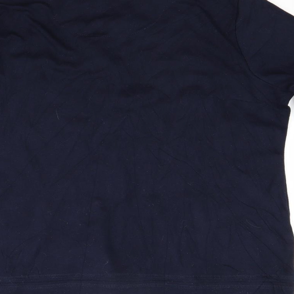 BM Womens Blue   Pullover Sweatshirt Size M