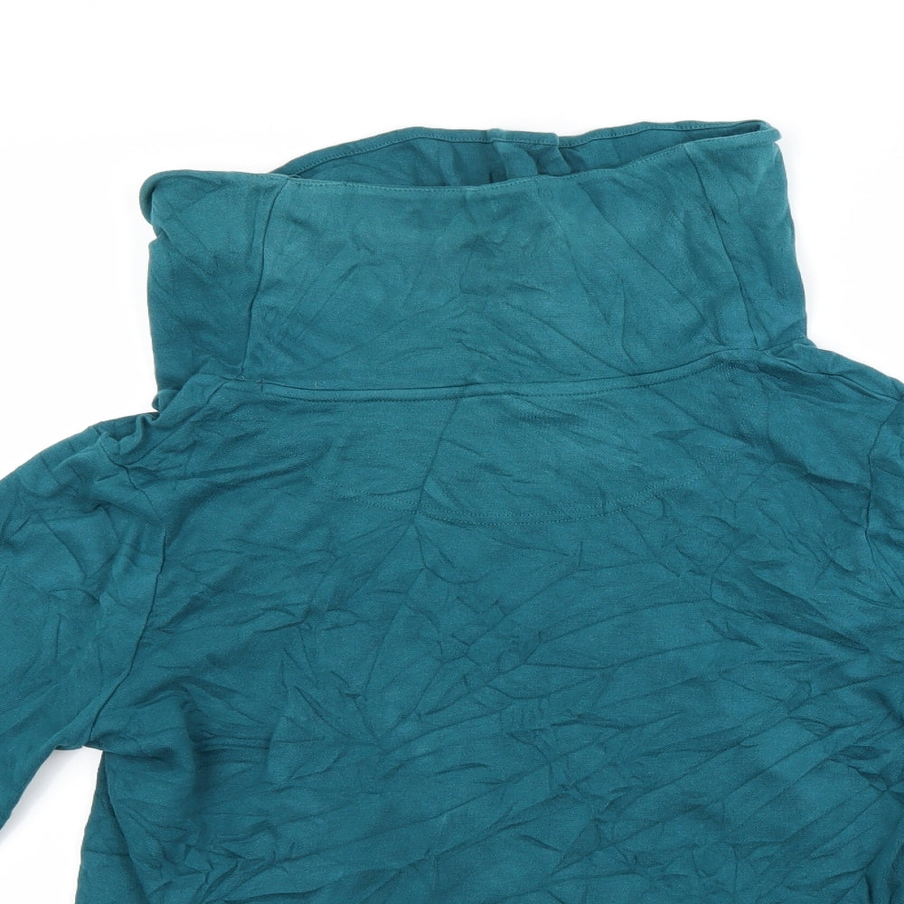 DASH Womens Green   Pullover Sweatshirt Size 14