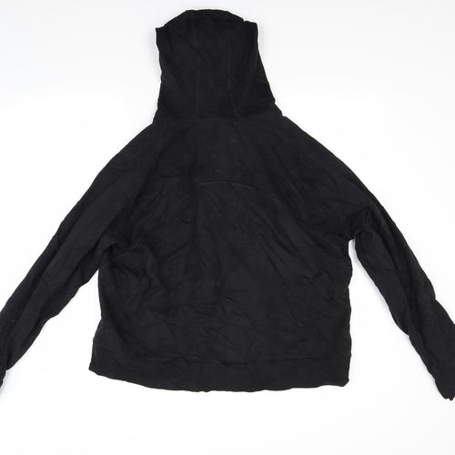 Marks and Spencer Womens Black   Full Zip Hoodie Size 20