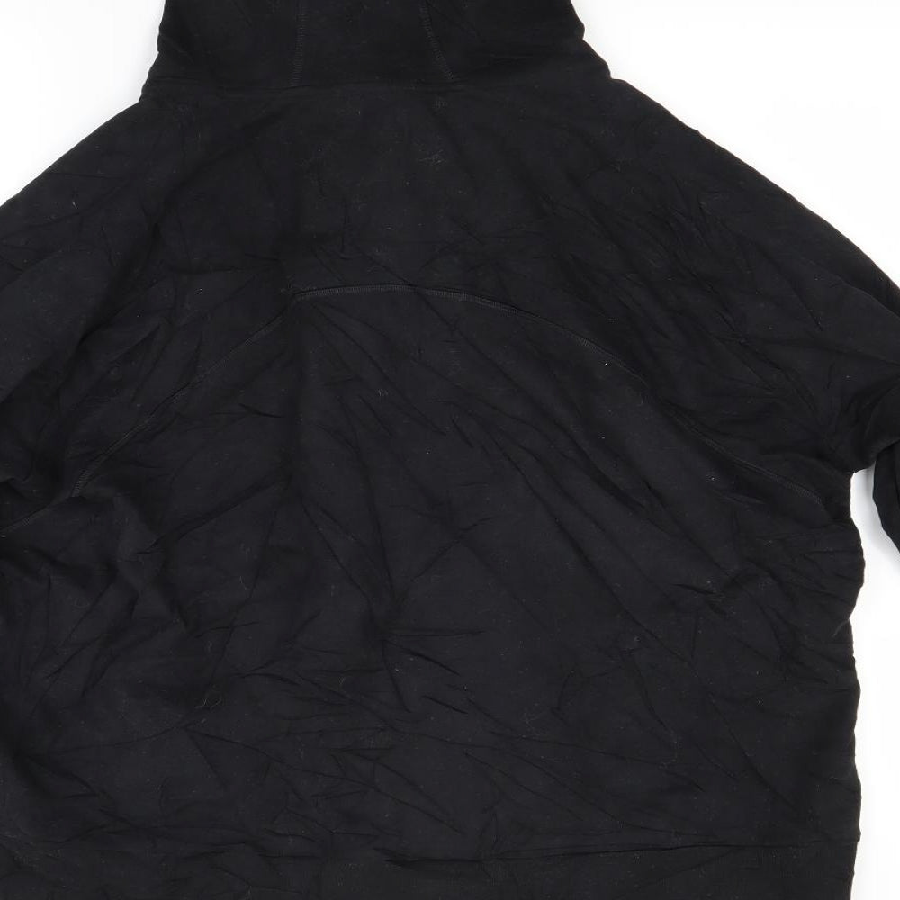 Marks and Spencer Womens Black   Full Zip Hoodie Size 20
