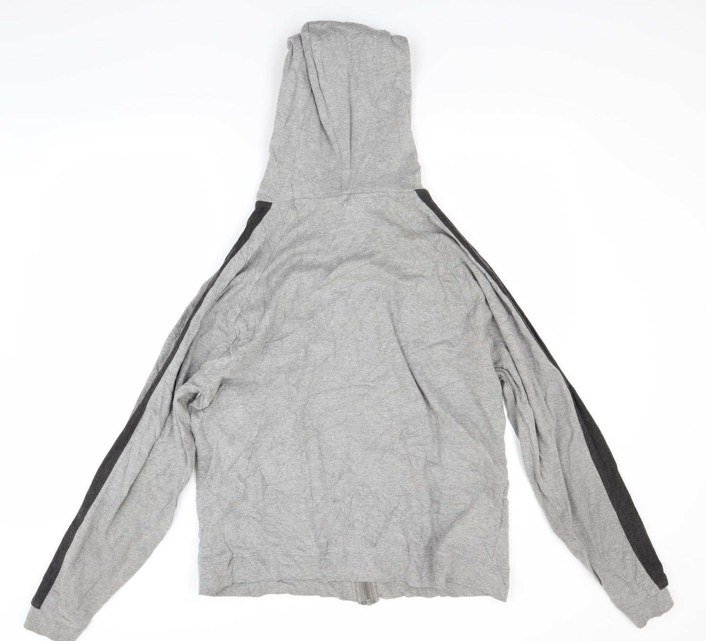 Zara Mens Grey   Full Zip Hoodie Size XL