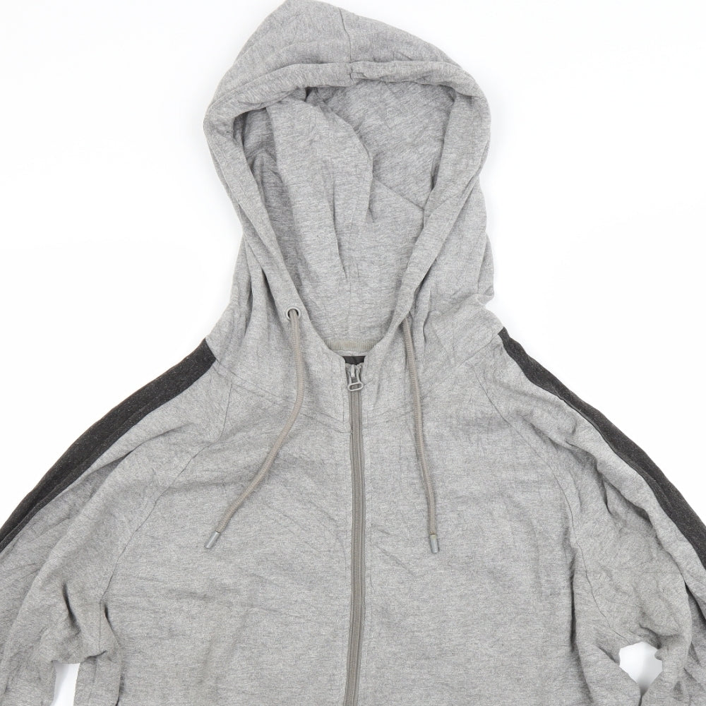 Zara Mens Grey   Full Zip Hoodie Size XL