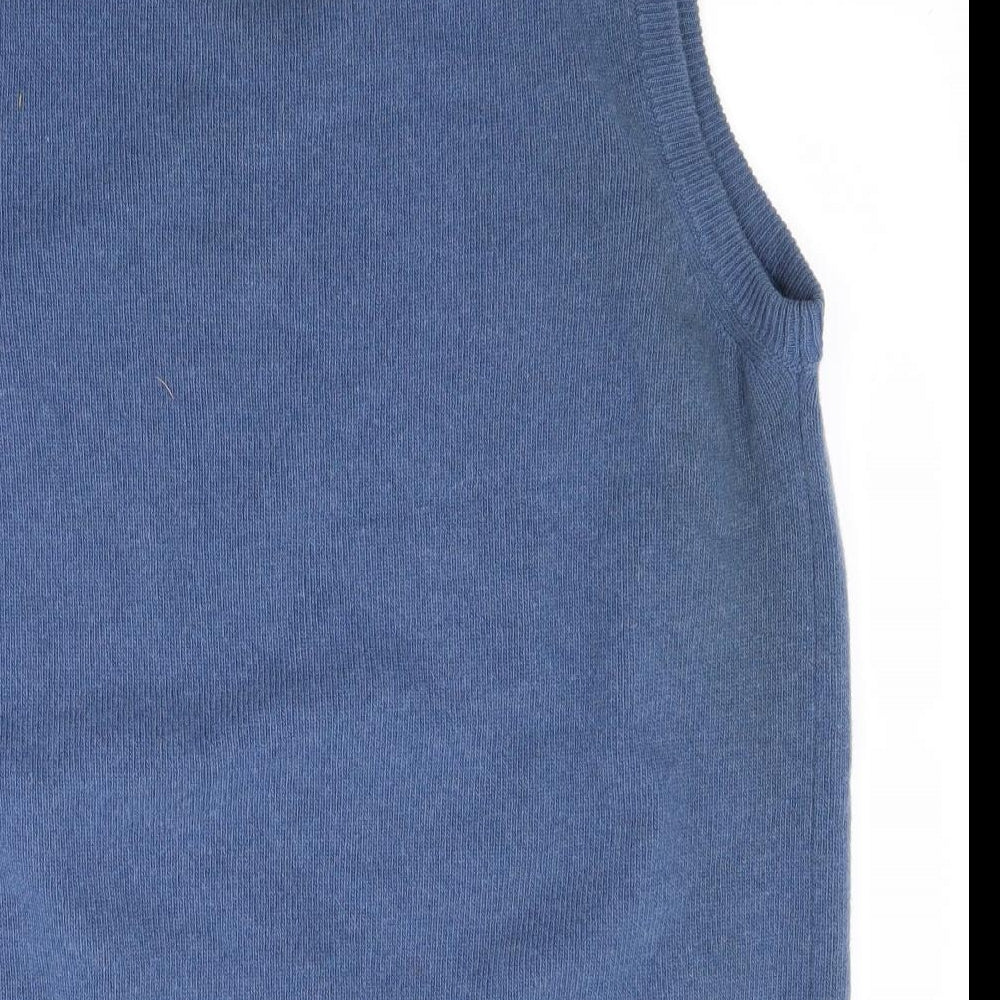 Wool overs Mens Blue   Vest Jumper Size XL