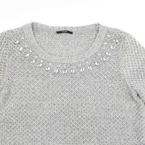 George Womens Grey   Jumper Dress  Size 16