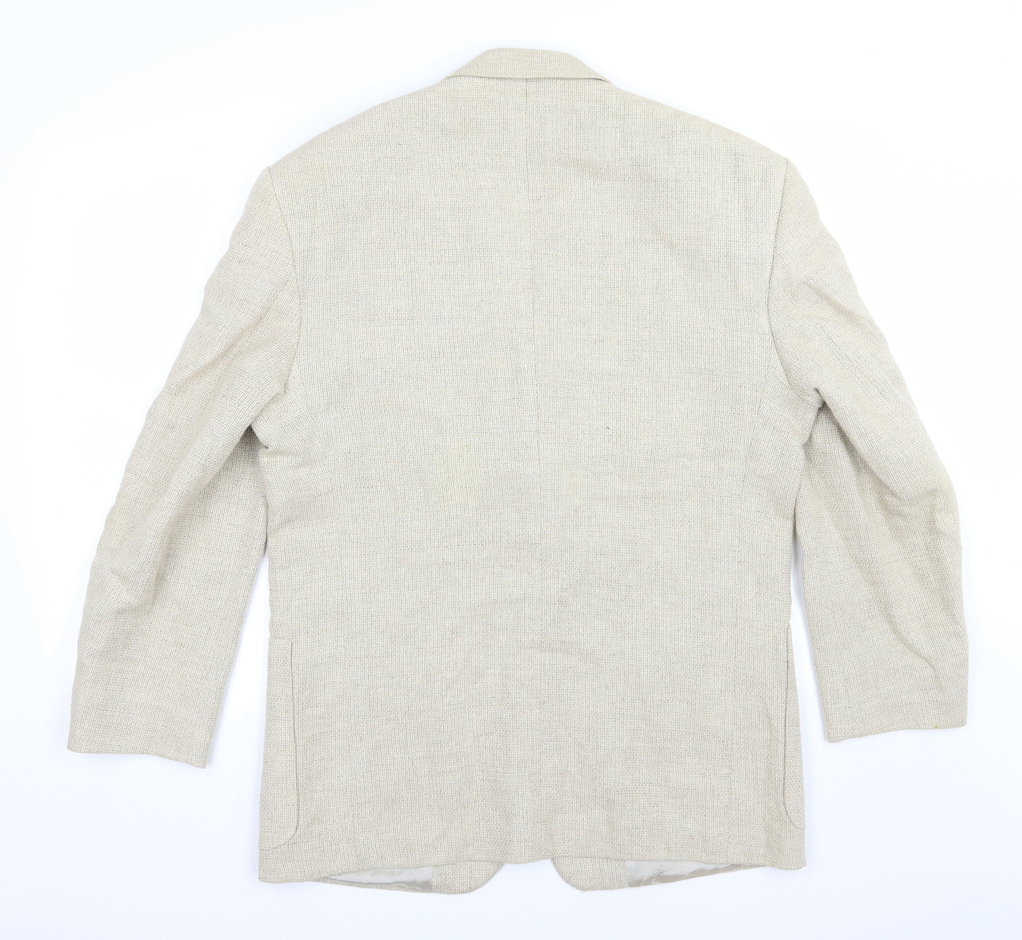 REMUS Mens Beige   Jacket Suit Jacket Size 42