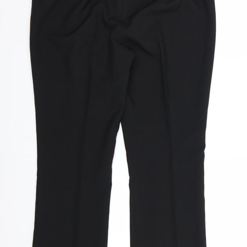 Papaya Womens Black  Rayon Trousers  Size 18 L29 in
