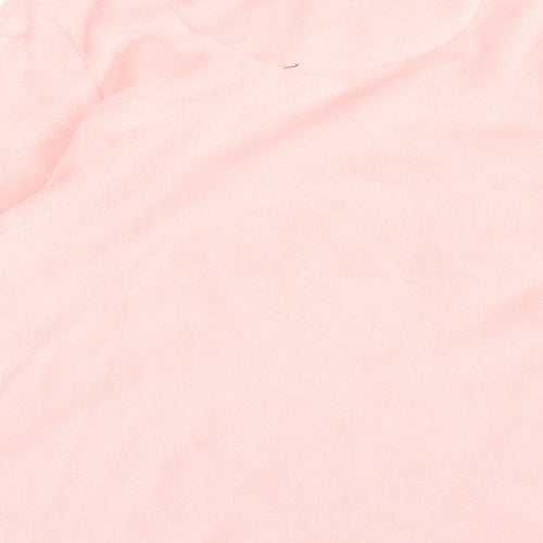 Just Like You Womens Pink  Fleece Top Pyjama Top Size M  - Dream Queen