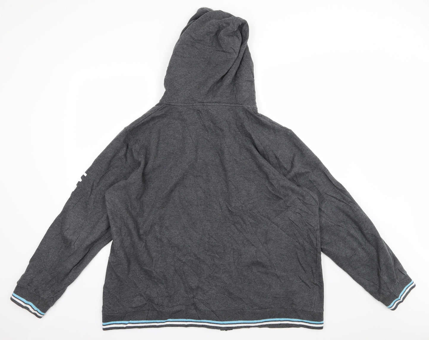 Rugby World Cup 2019 Mens Grey  Jersey Full Zip Hoodie Size 3XL  - Japan