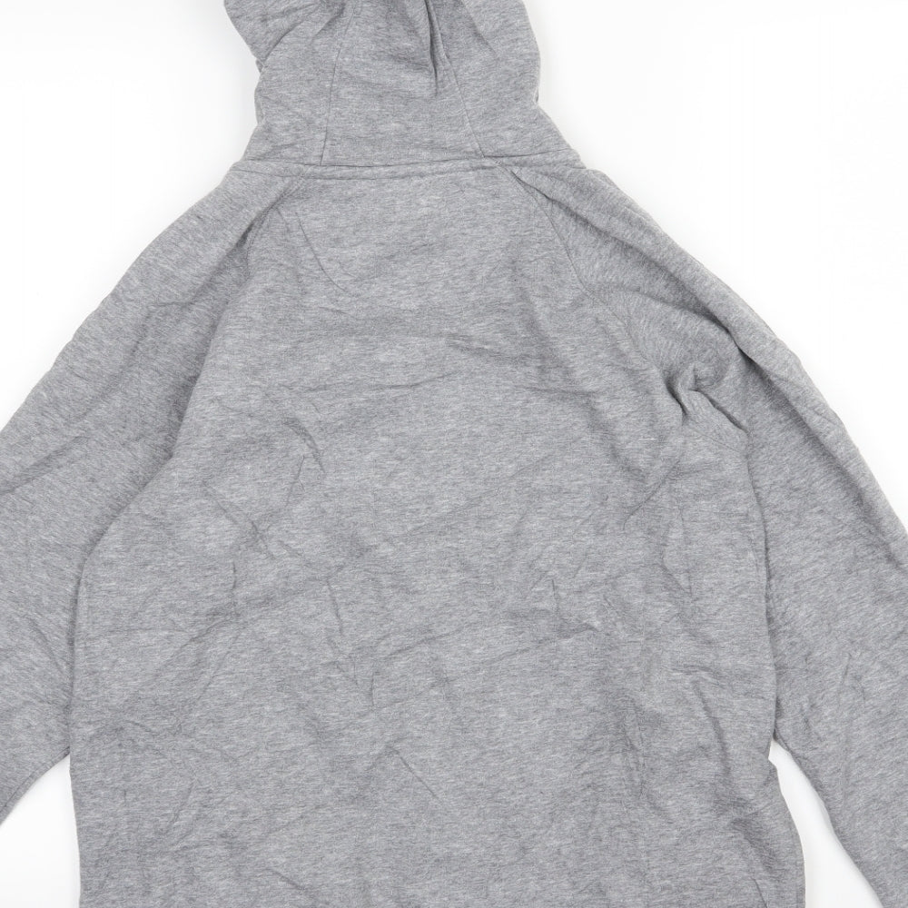 Matalan Boys Grey  Jersey Full Zip Hoodie Size 13 Years