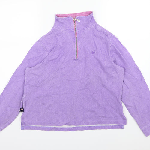 Chatham Womens Pink   Pullover Sweatshirt Size 12