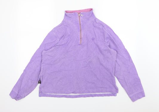Chatham Womens Pink   Pullover Sweatshirt Size 12