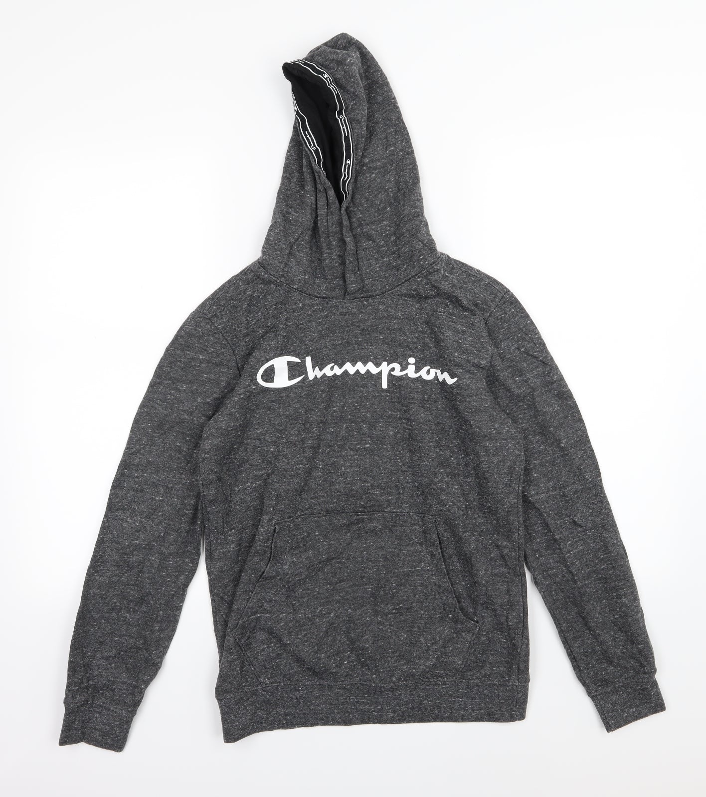 Champion Boys Grey  Jersey Pullover Hoodie Size 13-14 Years