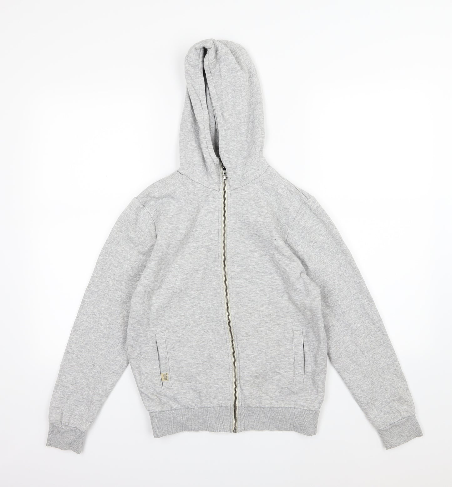 NEXT Boys Grey  Jersey Full Zip Hoodie Size 11 Years