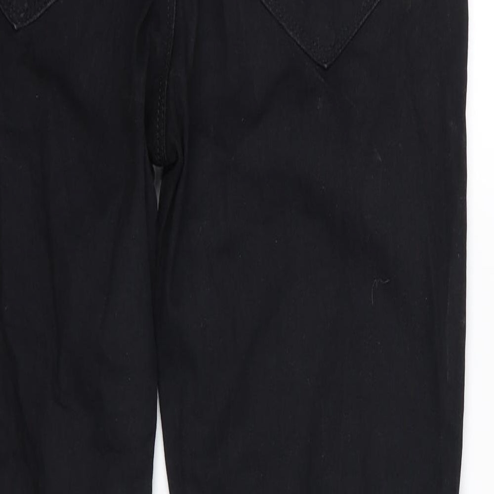 Levi's Mens Black  Denim Straight Jeans Size 30 L32 in