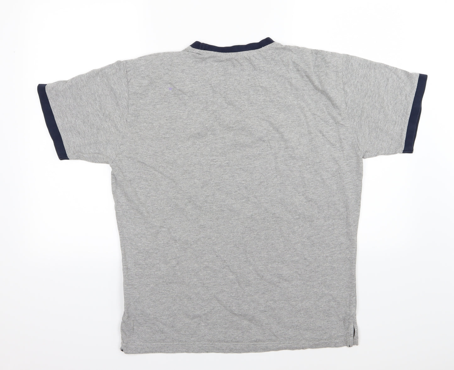 MC Joy Mens Grey  Jersey  T-Shirt Size XL