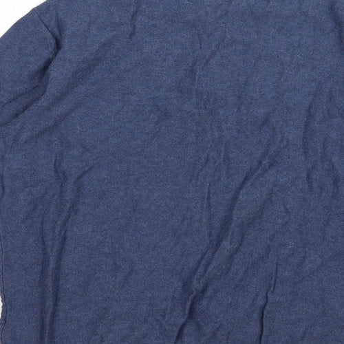 Thread Bare Mens Blue  Knit Pullover Jumper Size L