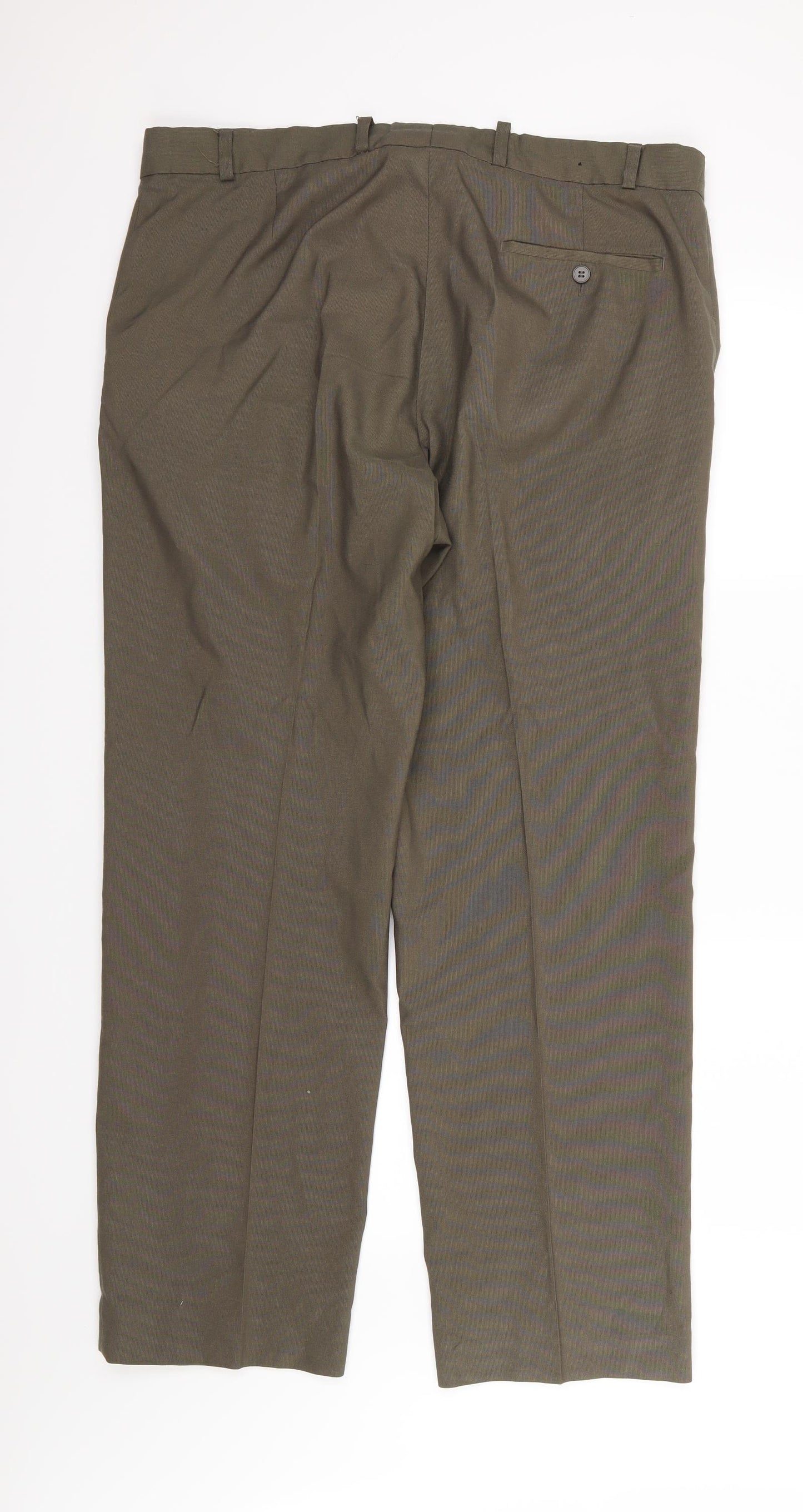 Debenhams Mens Green  Rayon Trousers  Size 40 L31 in