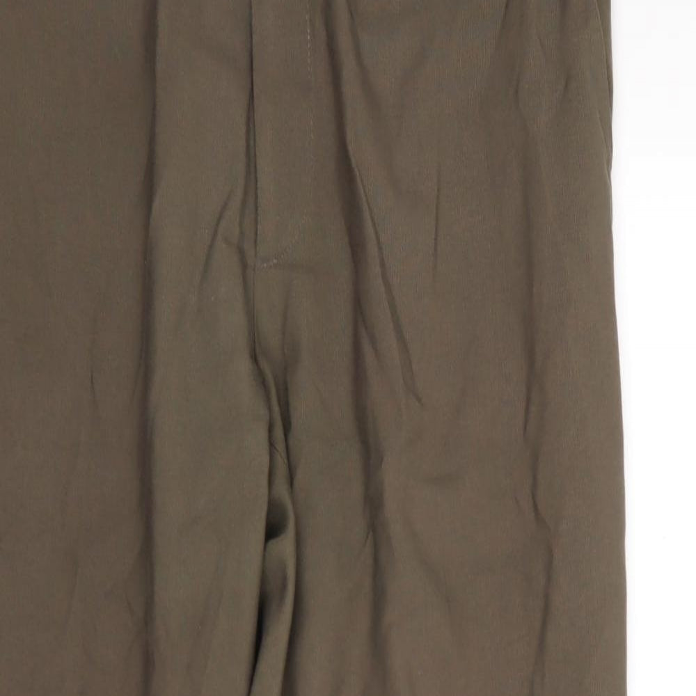 Debenhams Mens Green  Rayon Trousers  Size 40 L31 in