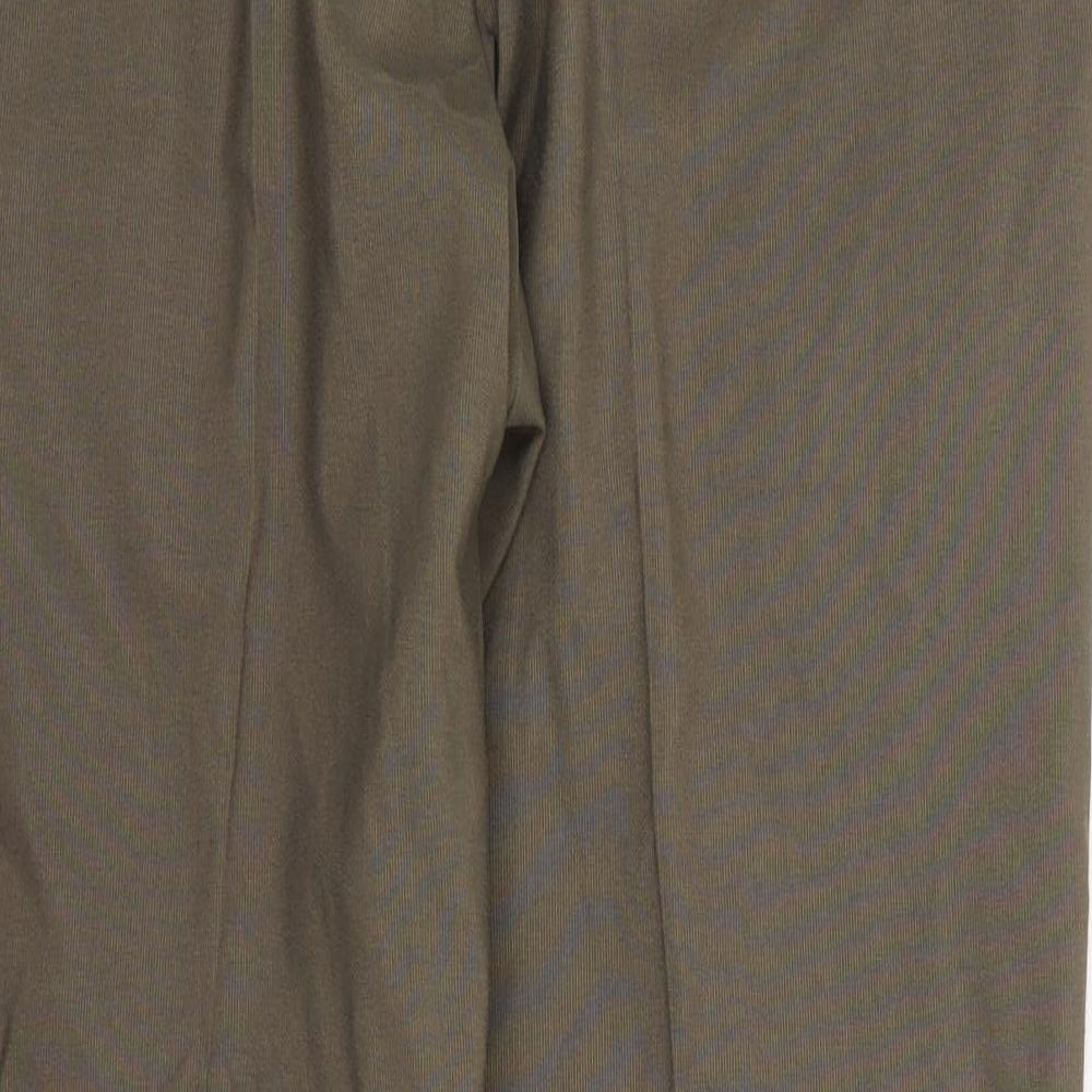 Debenhams Mens Green  Rayon Trousers  Size 40 L31 in