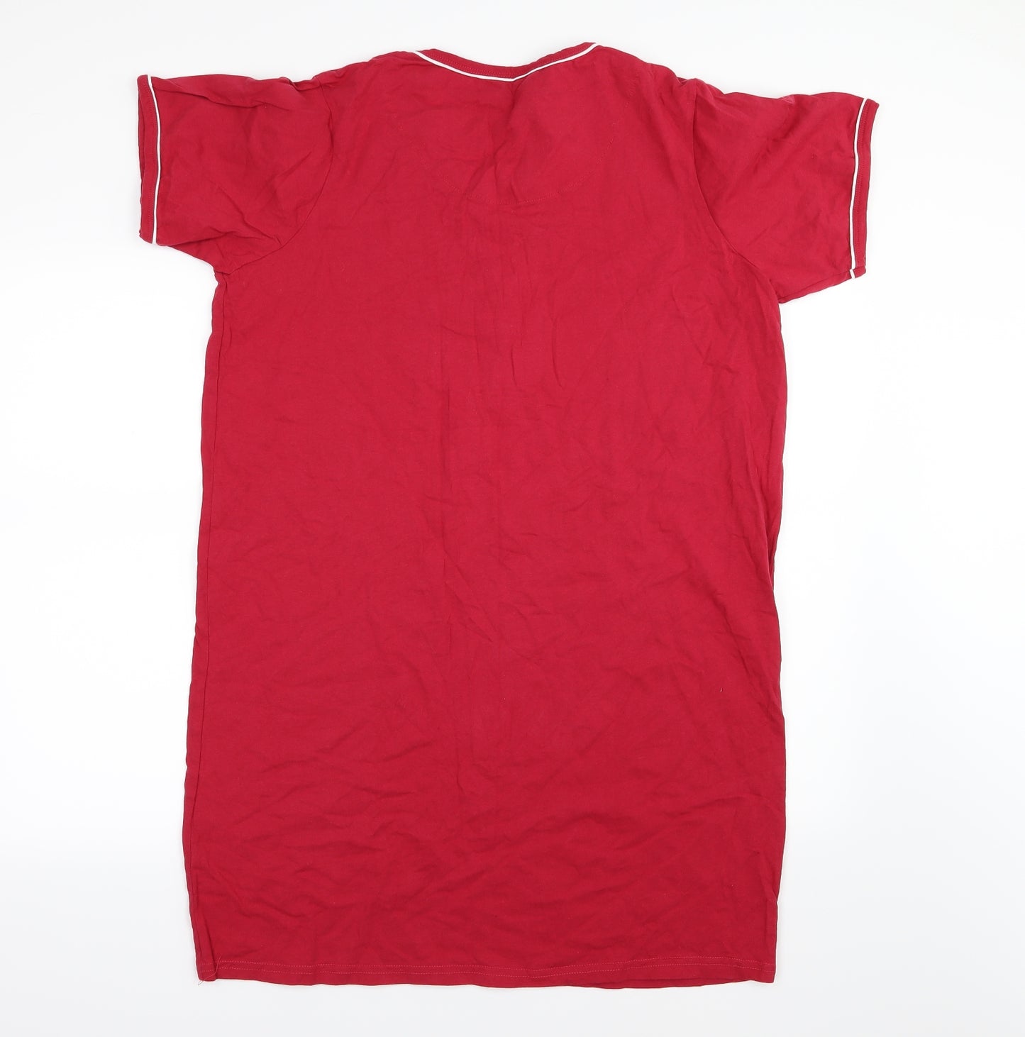 Sleep Womens Red  Jersey  Dress Size 18  - raindeer