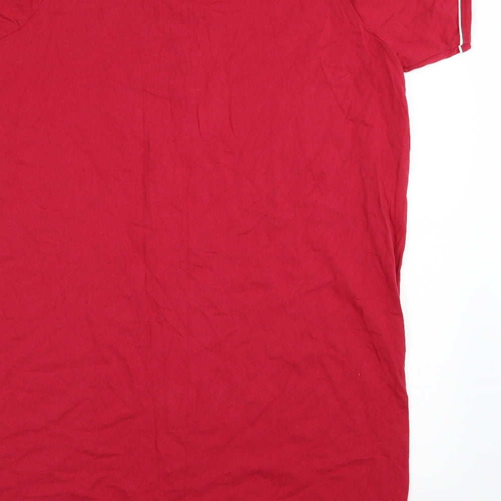Sleep Womens Red  Jersey  Dress Size 18  - raindeer
