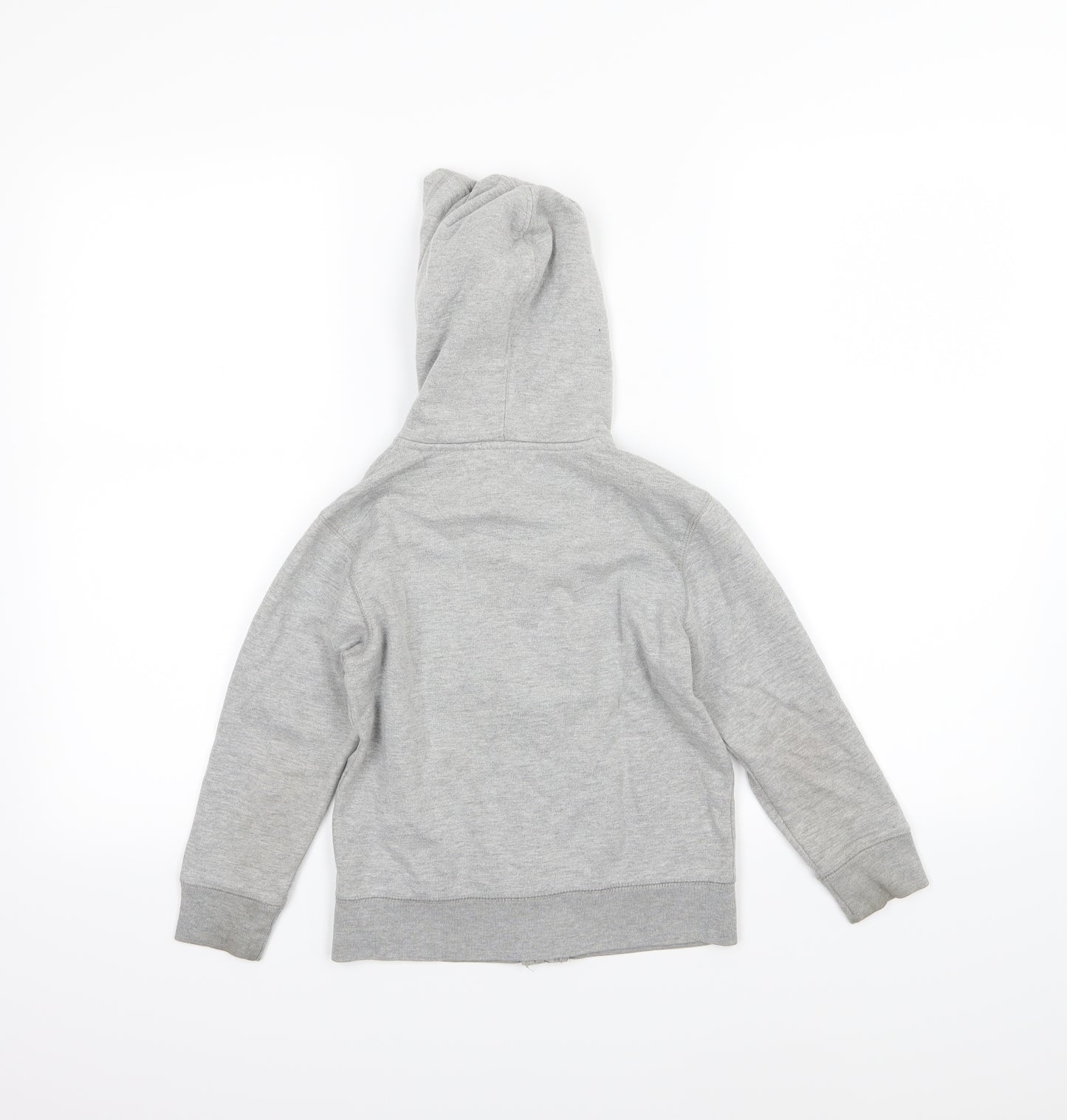 Gap Boys Grey  Jersey Full Zip Hoodie Size 5 Years