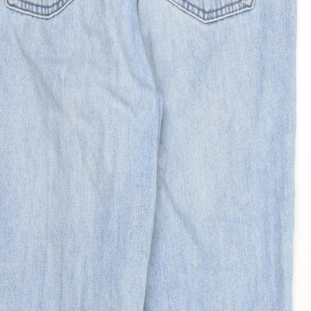 FB sister Womens Blue  Denim Tapered Jeans Size S L26 in - Girlfriend Fit
