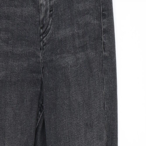 Topshop Womens Grey  Denim Skinny Jeans Size 25 in L32 in - Jamie