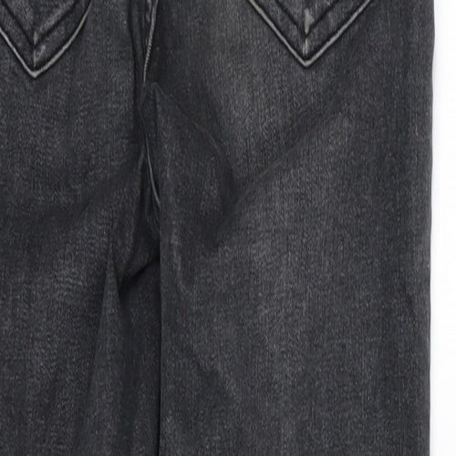 Topshop Womens Grey  Denim Skinny Jeans Size 25 in L32 in - Jamie
