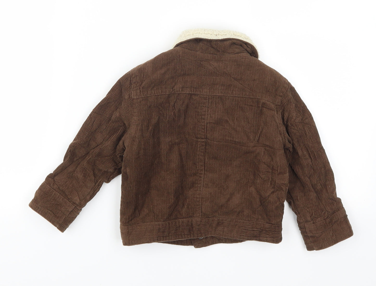 F&F Boys Brown  Corduroy Jacket  Size 18-24 Months