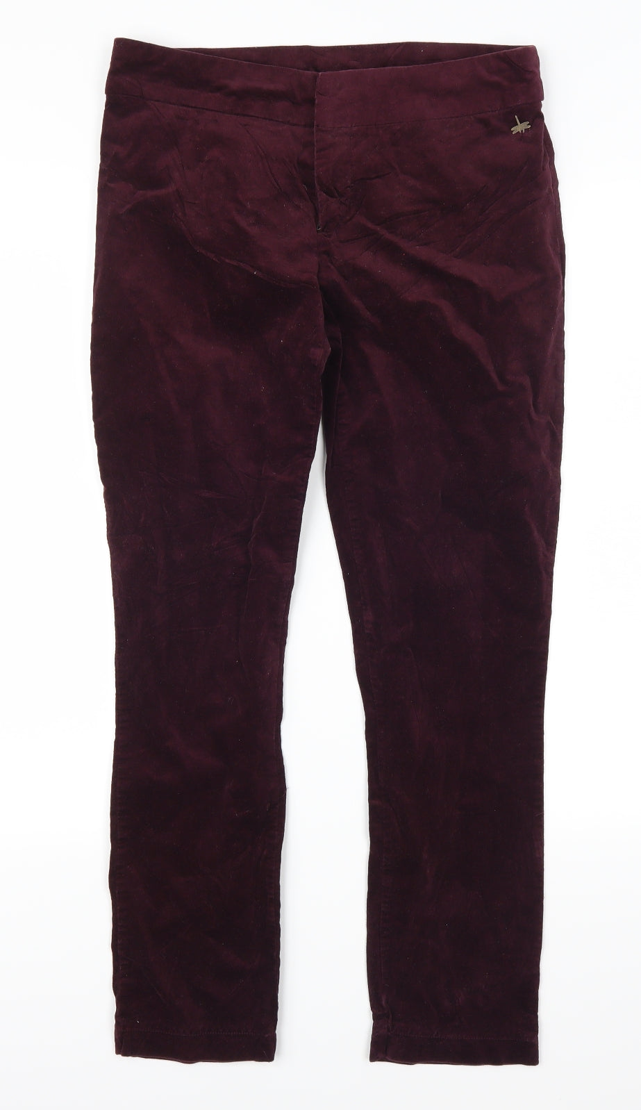 White Stuff Womens Purple   Trousers  Size 10 L27 in