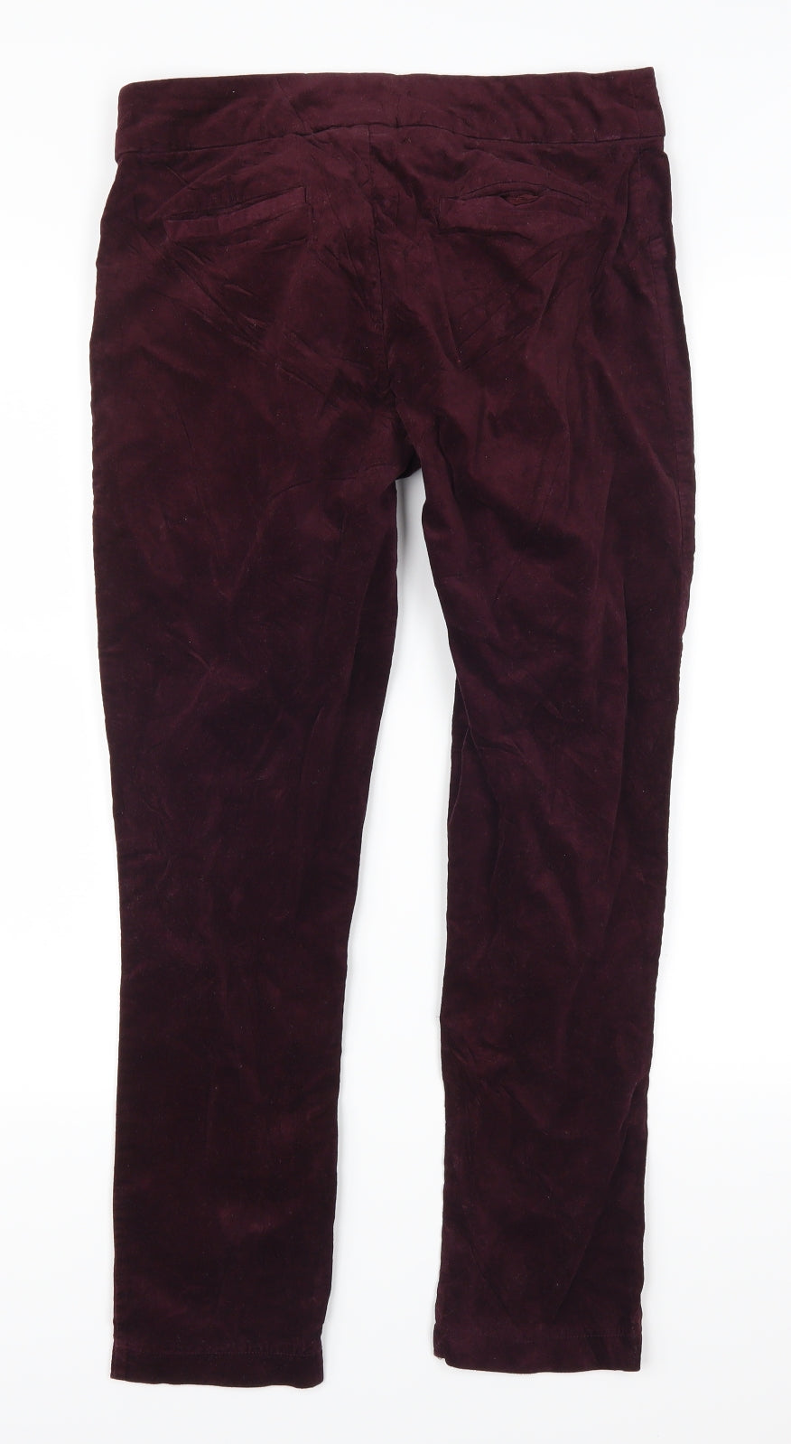 White Stuff Womens Purple   Trousers  Size 10 L27 in