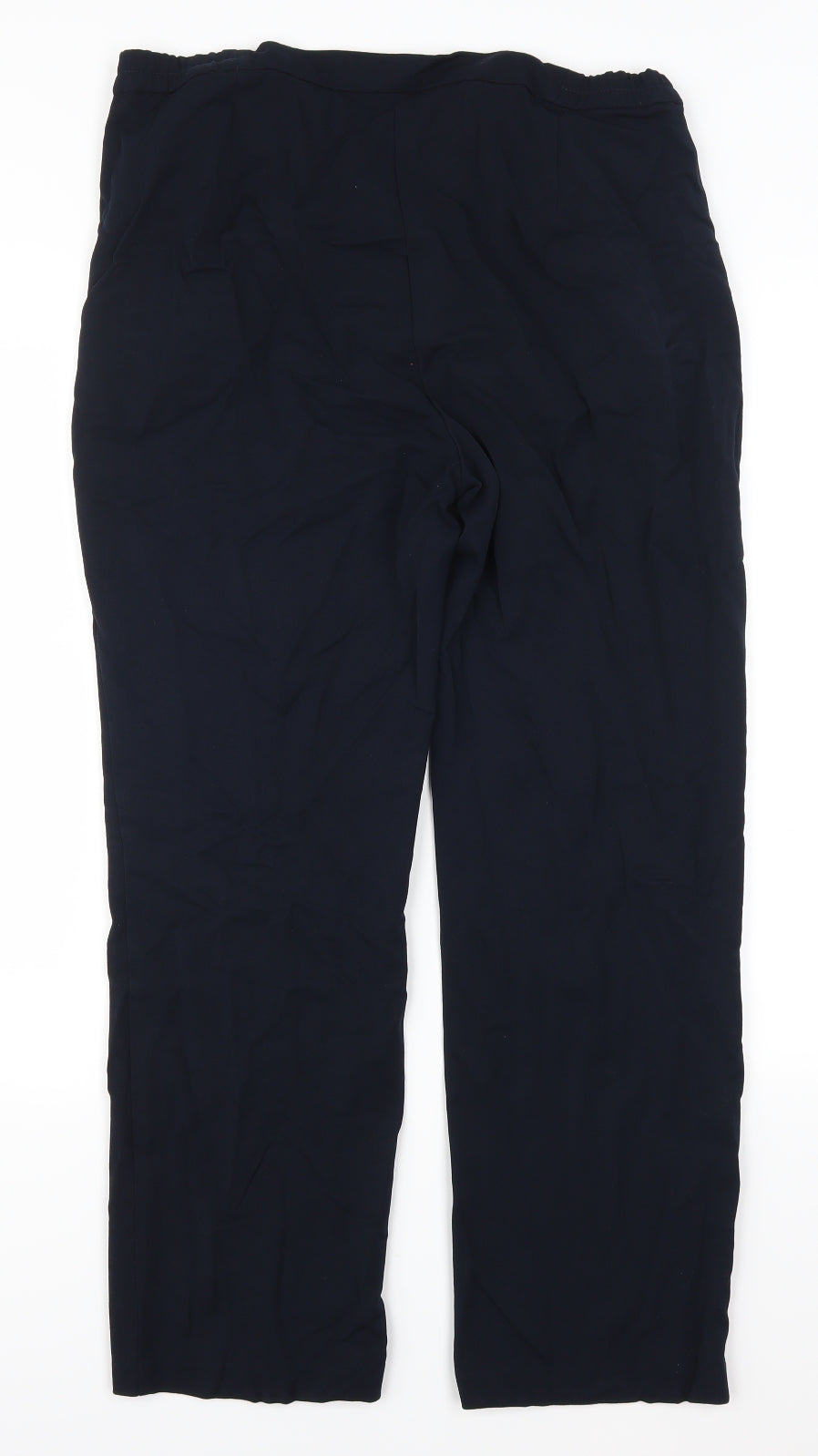 Marks and Spencer Womens Blue   Trousers  Size 14 L29 in