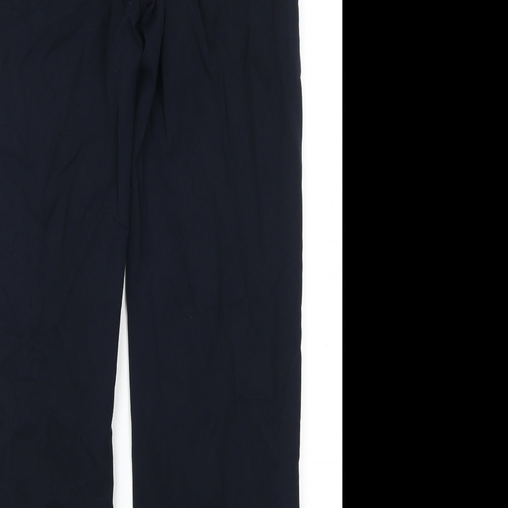 Marks and Spencer Womens Blue   Trousers  Size 14 L29 in