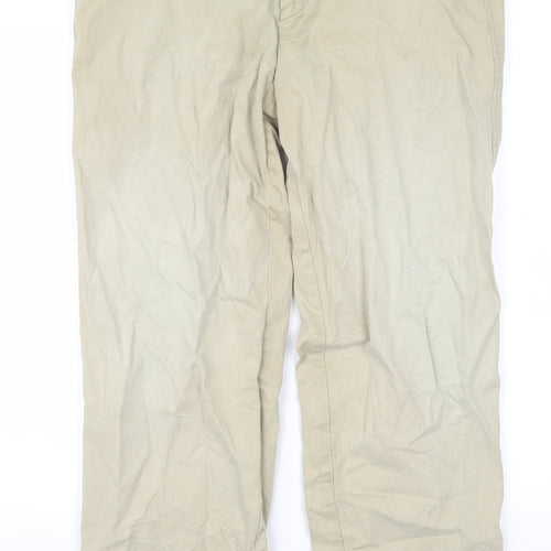 Augusta Mens Beige   Trousers  Size 32 L29 in