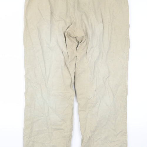 Augusta Mens Beige   Trousers  Size 32 L29 in