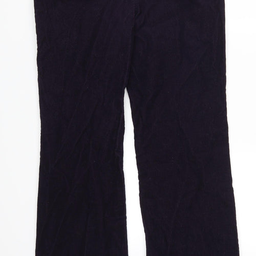 Ann Taylor Womens Purple  Corduroy Trousers  Size 32 L31 in