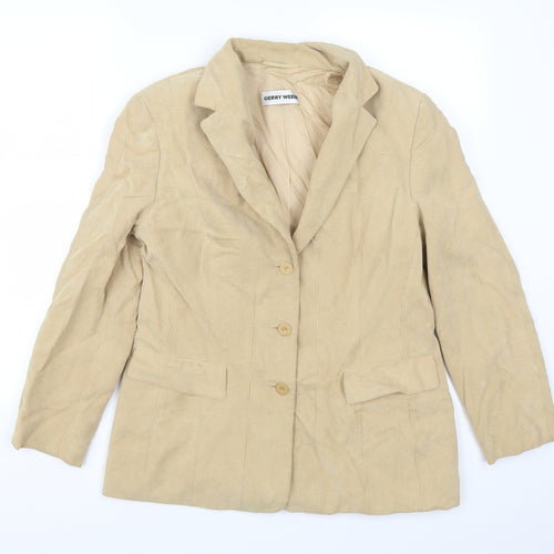 Gerry Weber Womens Beige   Jacket Suit Jacket Size 38