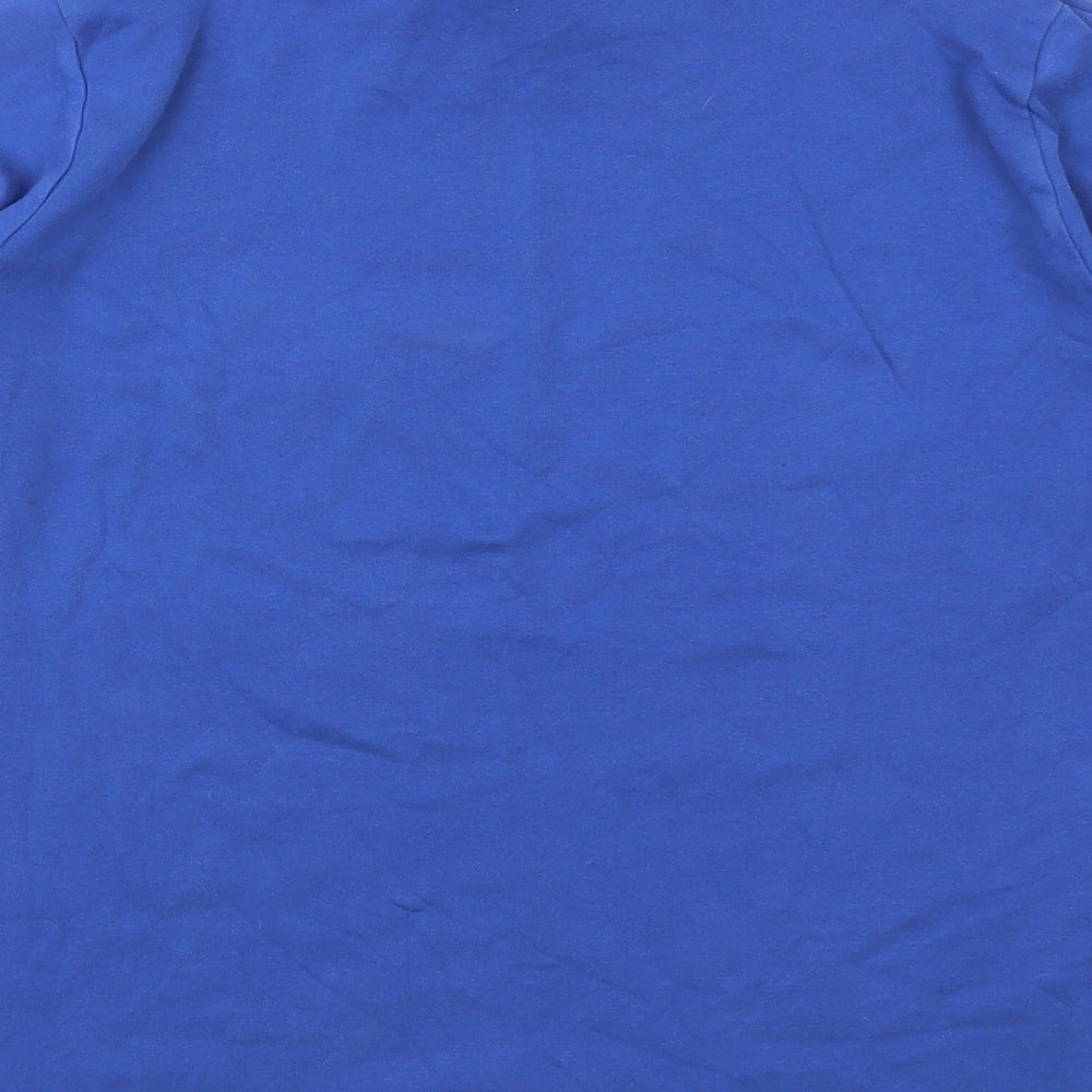 Isle Womens Blue   Basic T-Shirt Size 18
