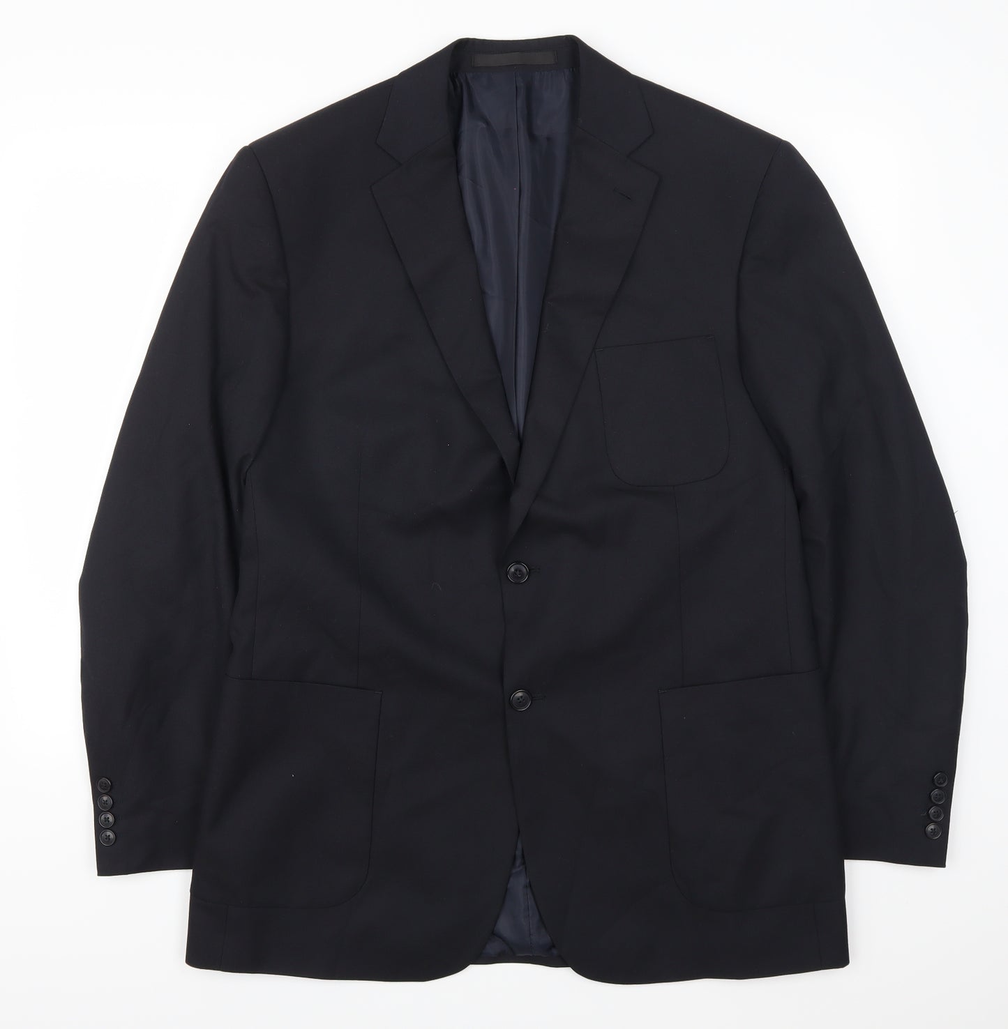 Marks and Spencer Mens Blue   Jacket Suit Jacket Size 42