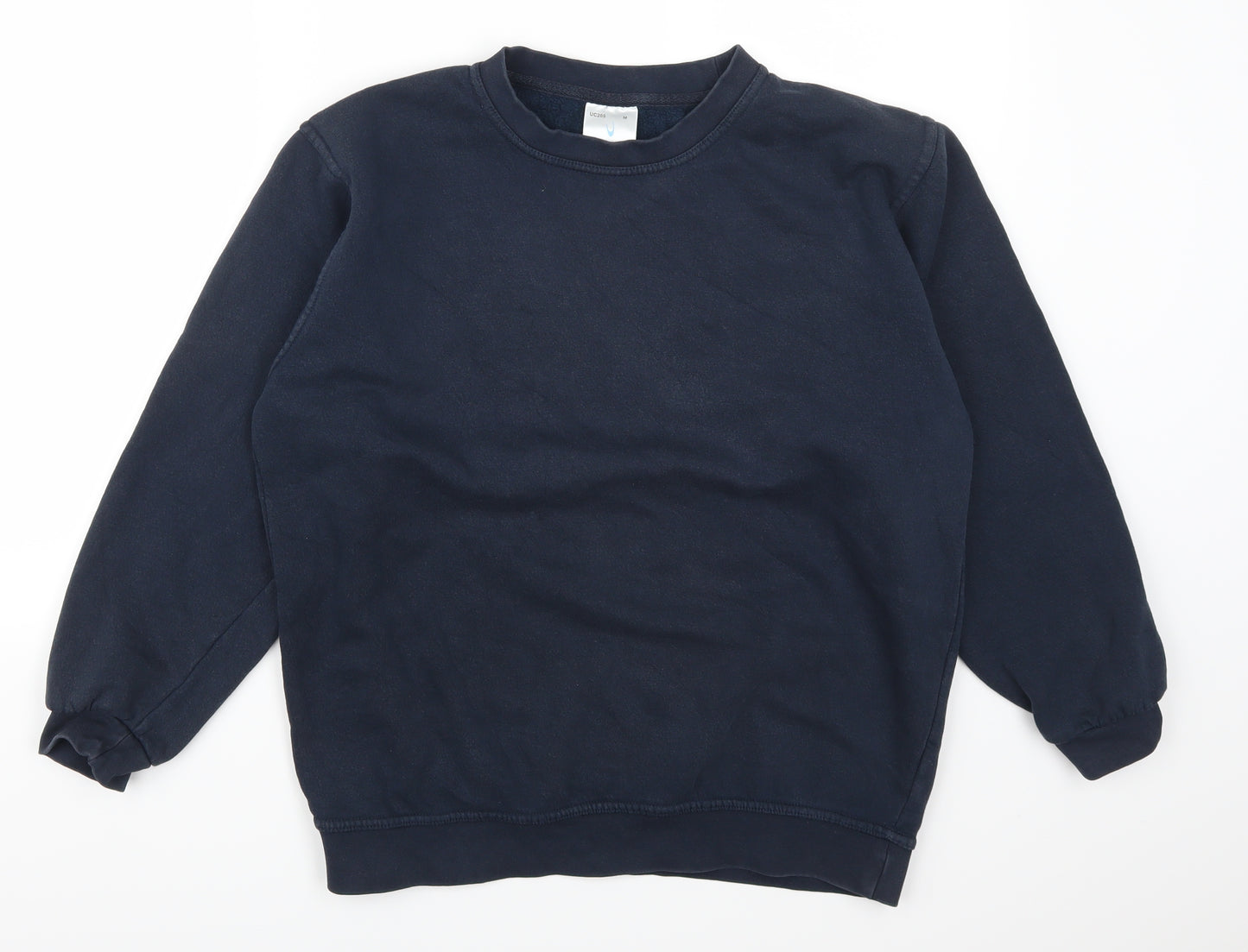 Uneek Mens Blue   Pullover Sweatshirt Size M
