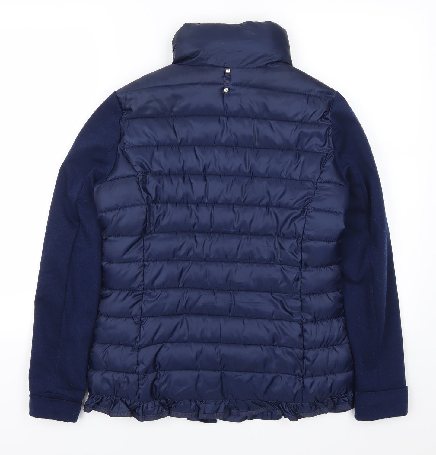 Betsey Johnson Womens Blue   Quilted Coat Size XS