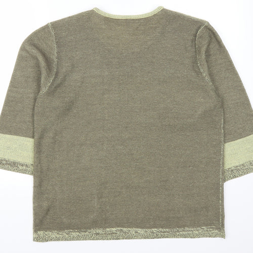 Preworn Womens Green   Pullover Jumper Size 18