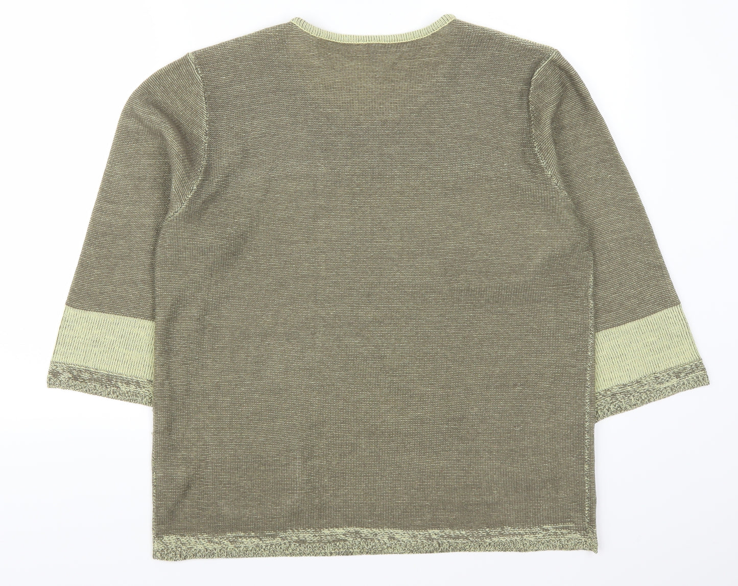 Preworn Womens Green   Pullover Jumper Size 18