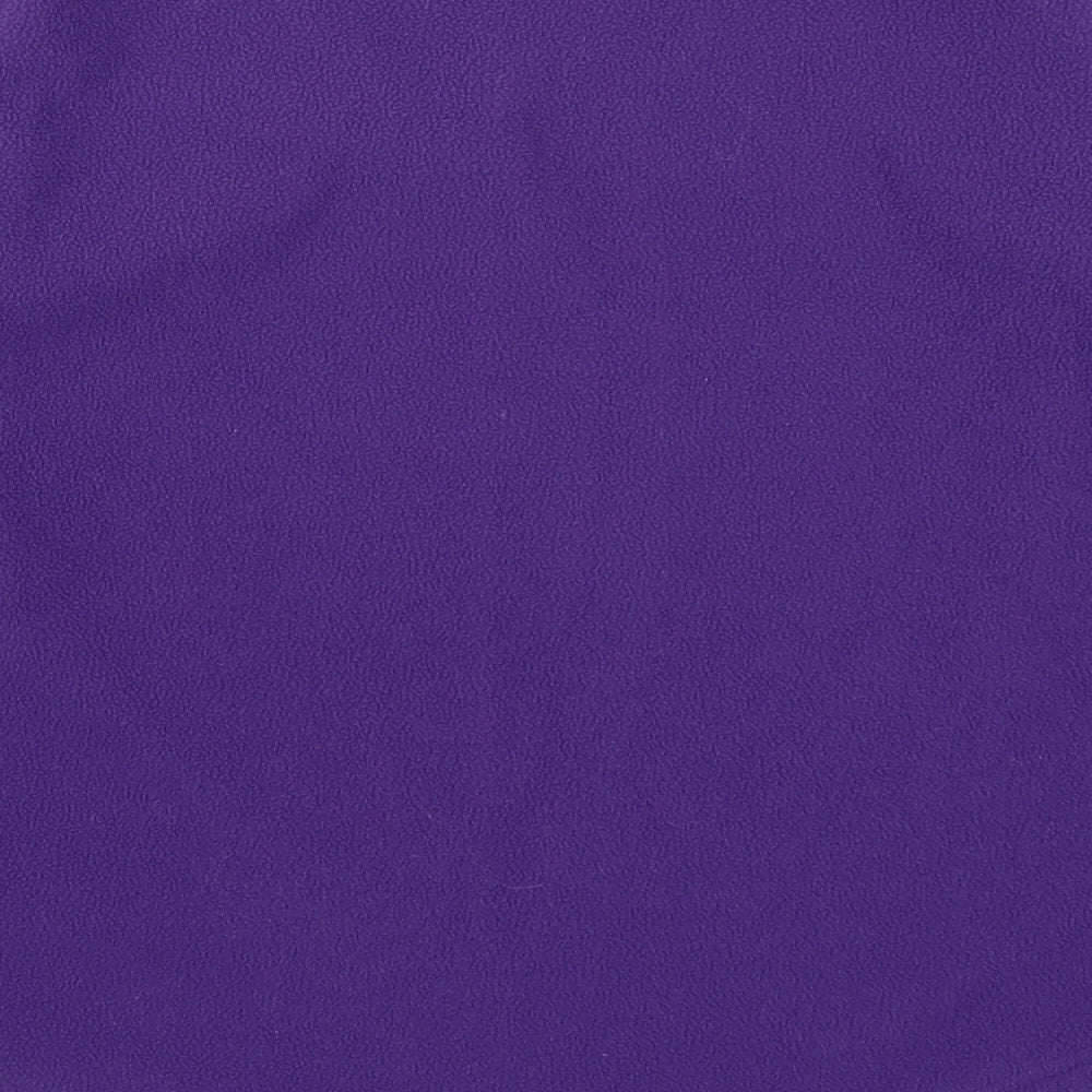 Casual Club Womens Purple  Fleece Pullover Jumper Size 10