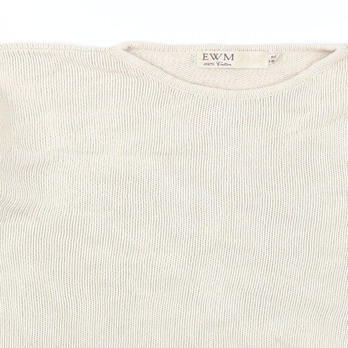 EWM Womens Beige   Pullover Jumper Size 14