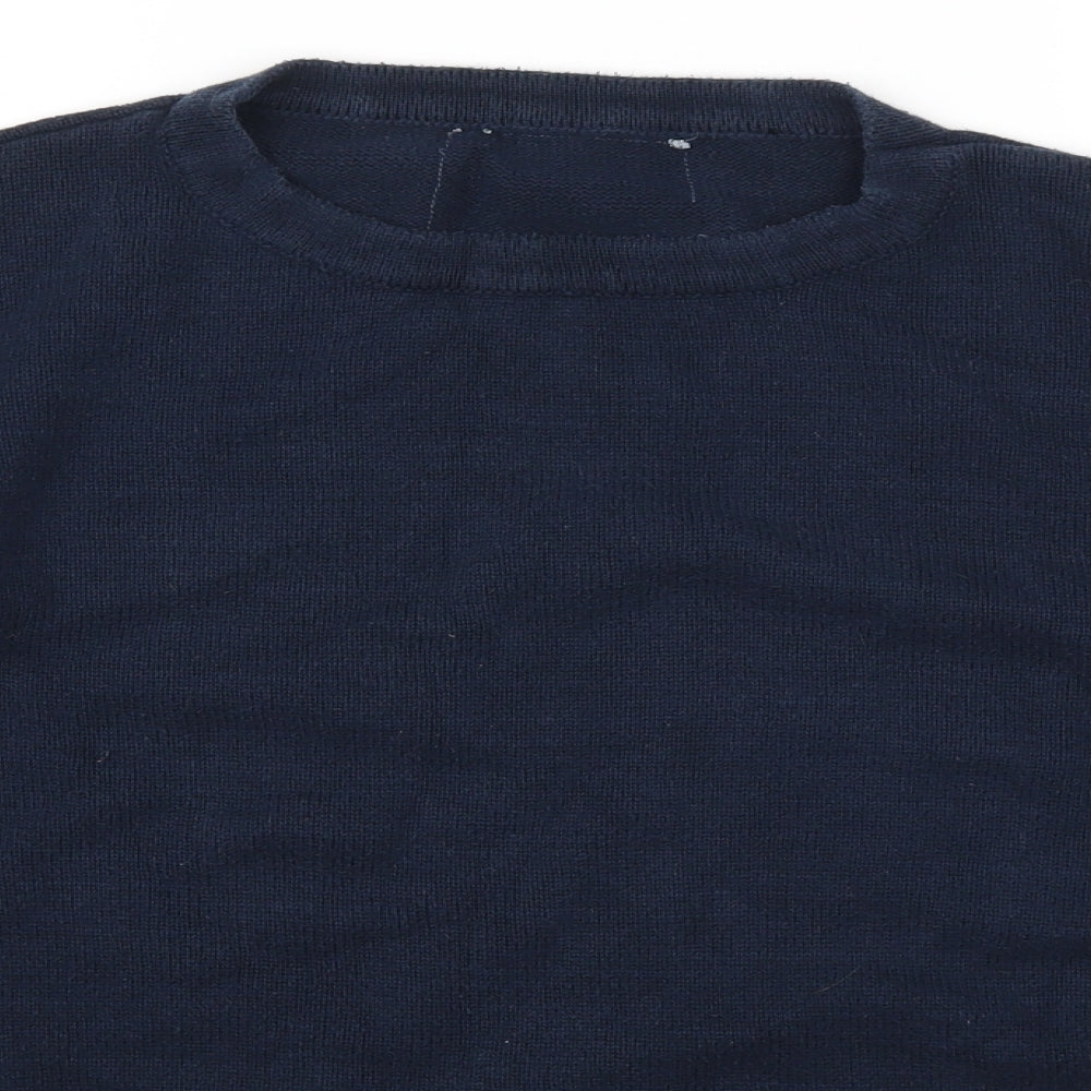 Preworn Womens Blue   Pullover Jumper Size 16  - Abstract